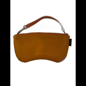 Prive Revaux Eyeglass Case Zipper Closure with Strap Tan  Sunglasses Readers